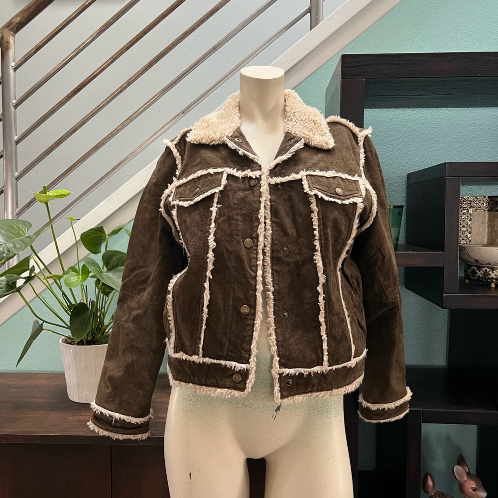 Brown Suede leatherJacket